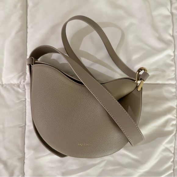 Polene Taupe Crossbody Bag - Picture 3 of 6